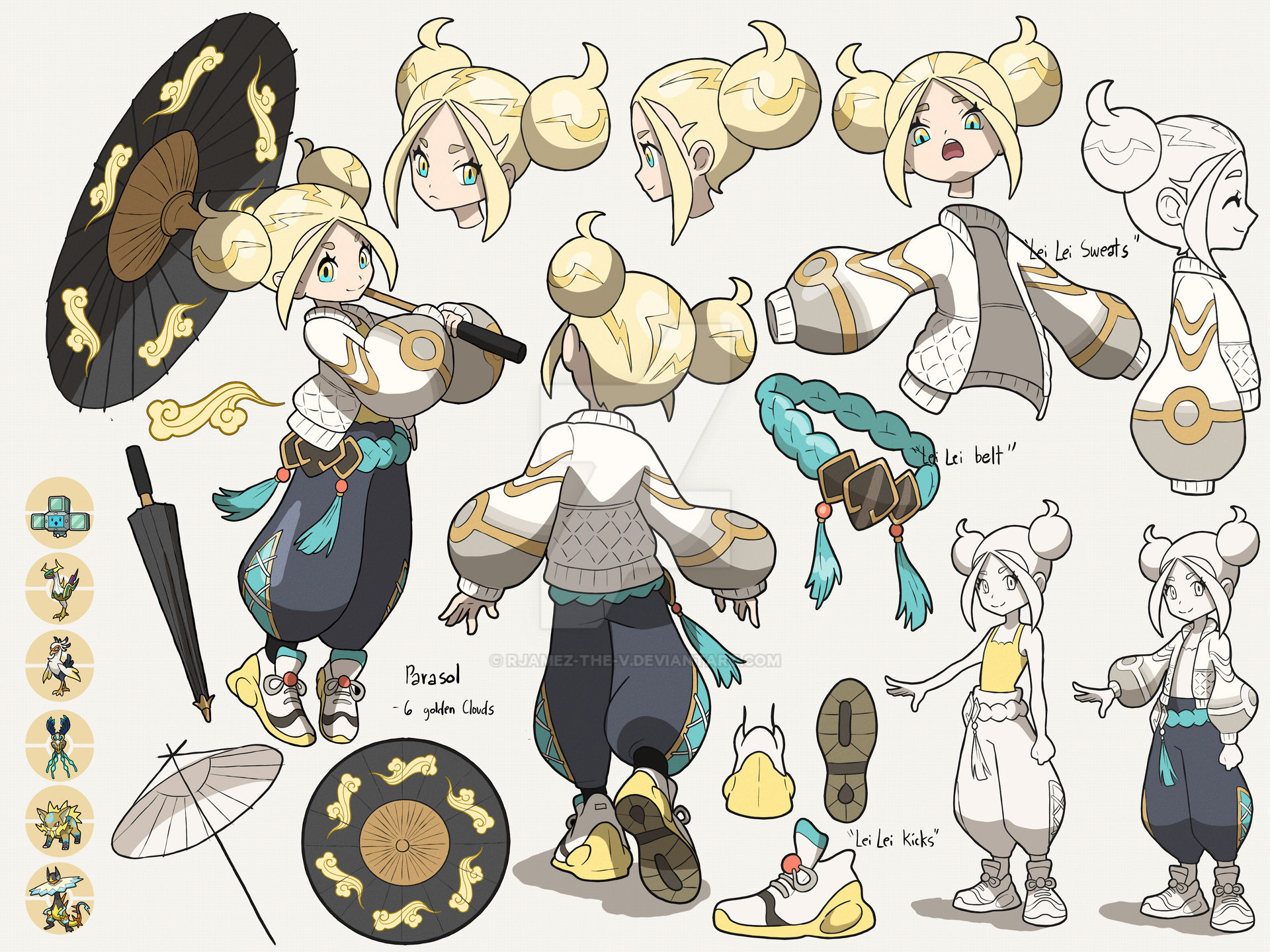 Elite Four Lei Lei, Pokemon Jade Dynasty by rjamez-the-v on DeviantArt
