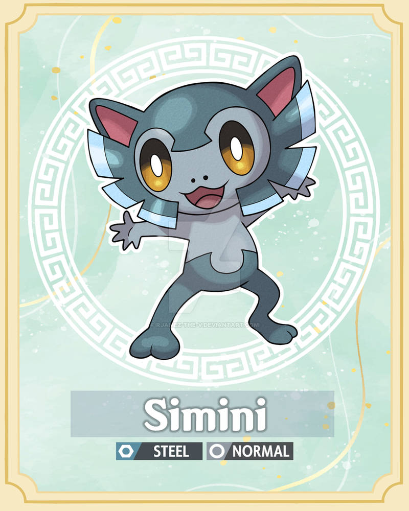 Simini Pokemon Jade Dynasty 075 Simini by rjamez-the-v on DeviantArt