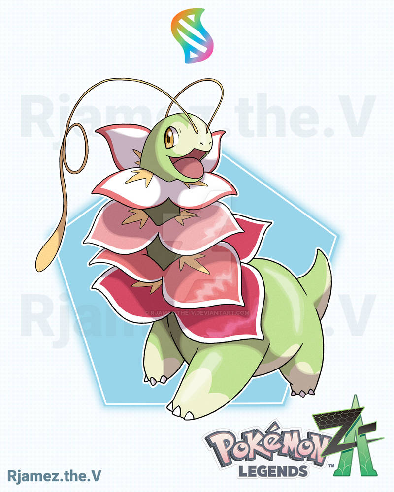 Pokemon Legends ZA Mega Meganium by rjamez-the-v on DeviantArt