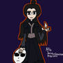 (little nightmares) the lady as a vampire goth