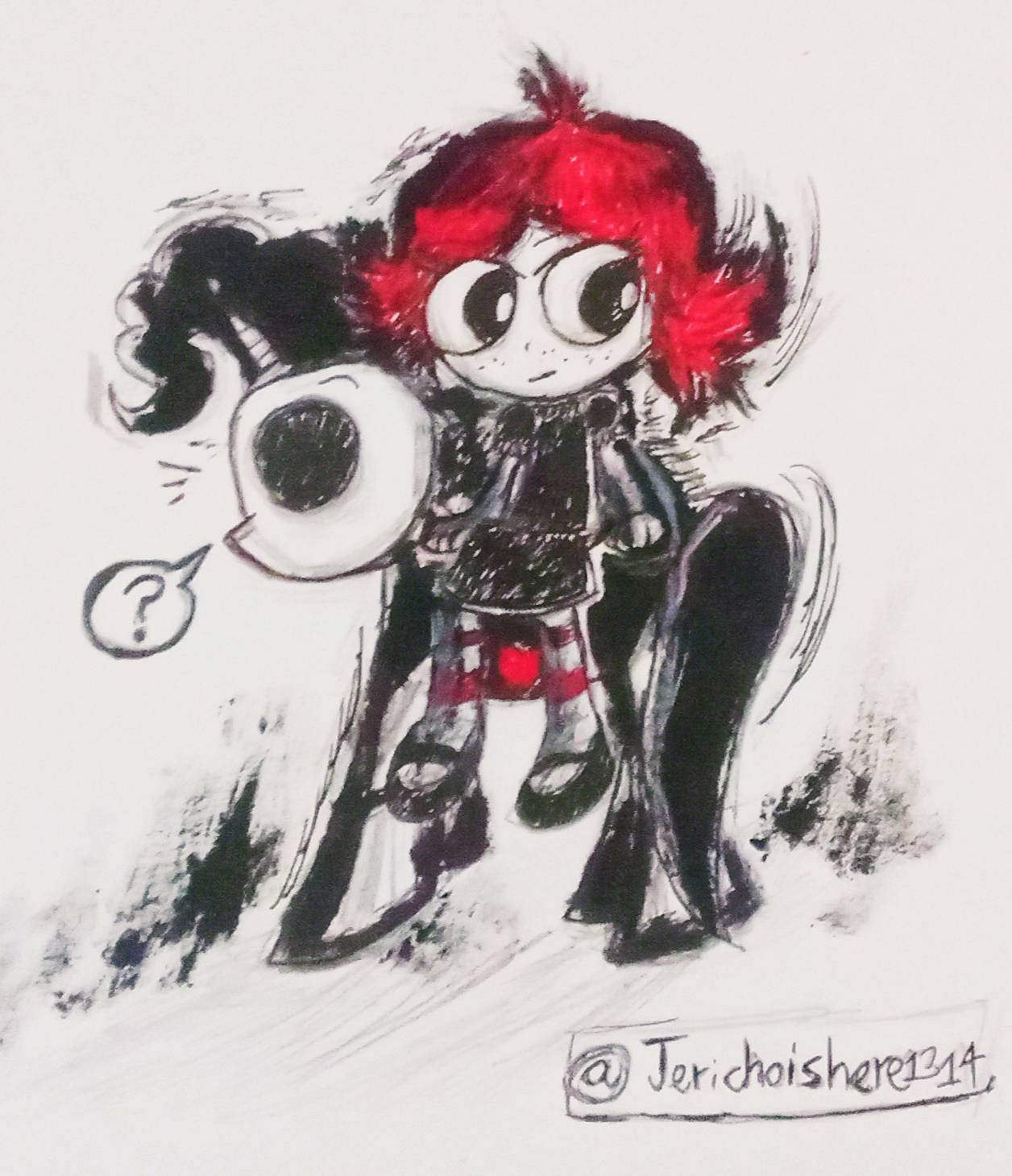 Ruby gloom and Carrie