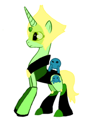 Pony Peridot - when did i draw this