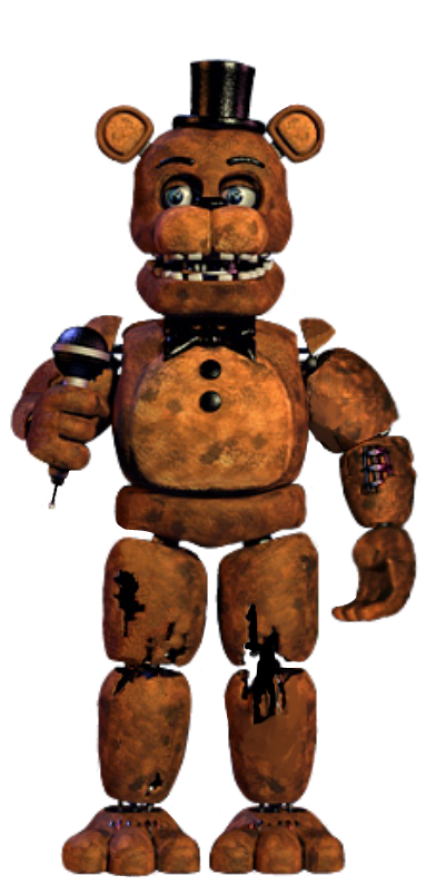 Fixing Withered Freddy: Part 1: Removing wires by FriskTheBoi on