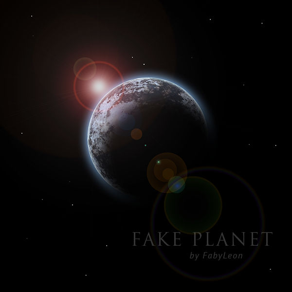 Fake Planet by FabyLeon on DeviantArt