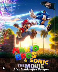 Super Mario Bros and Sonic the Movie