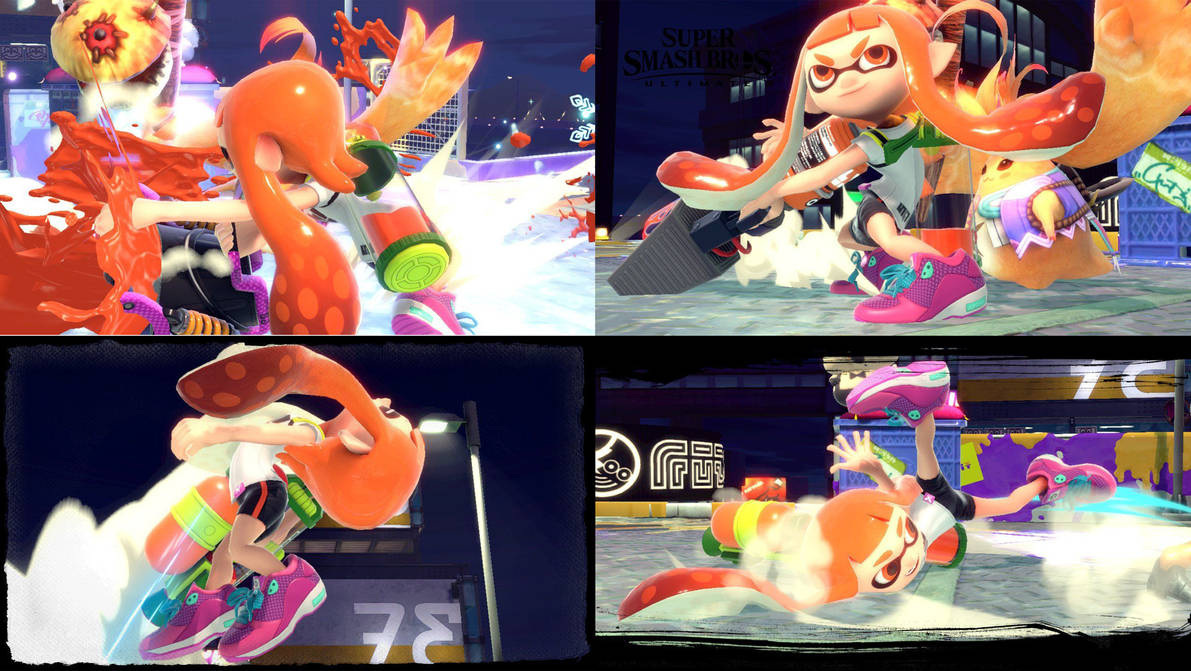 Colossal Inkling Weird inkling anatomy by BluegirlWoomy on DeviantArt