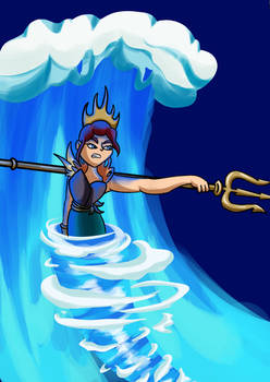 Queen Ariel's fury
