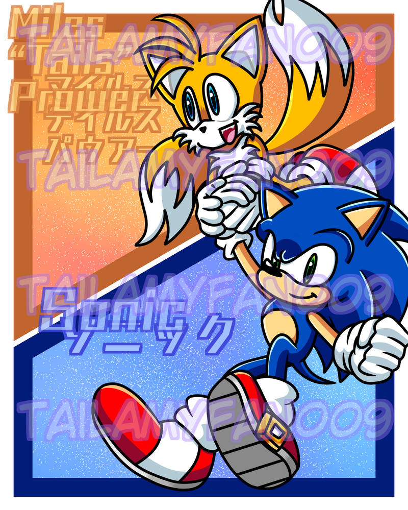 Sonic and Tails Redraw by TailAmyFan009 on DeviantArt