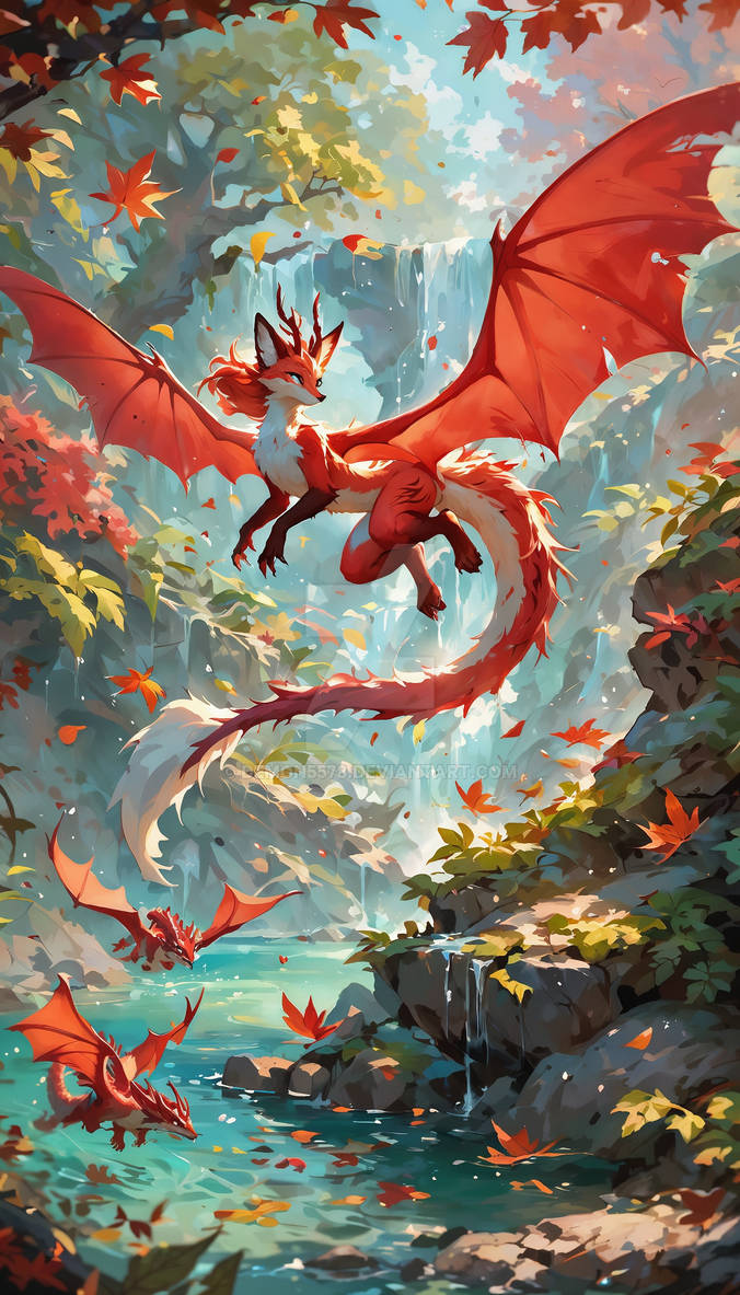 Dragoon Fox Dragon fox by Demon5578 on DeviantArt