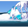 on ice