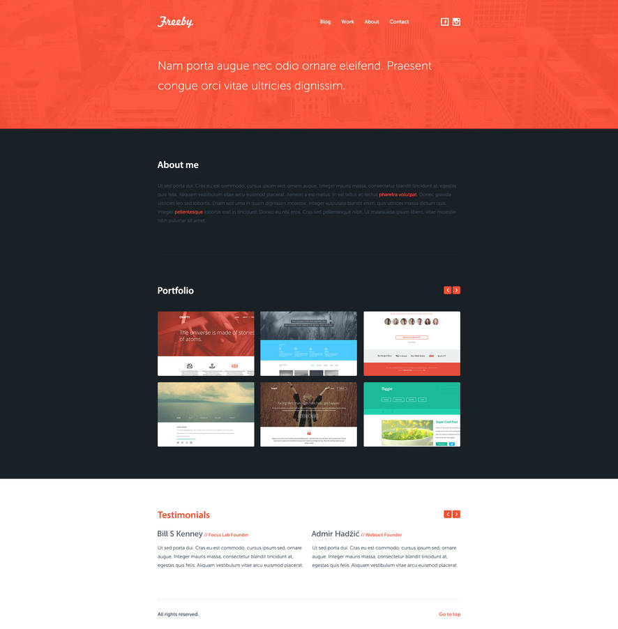 Freeby Portfolio