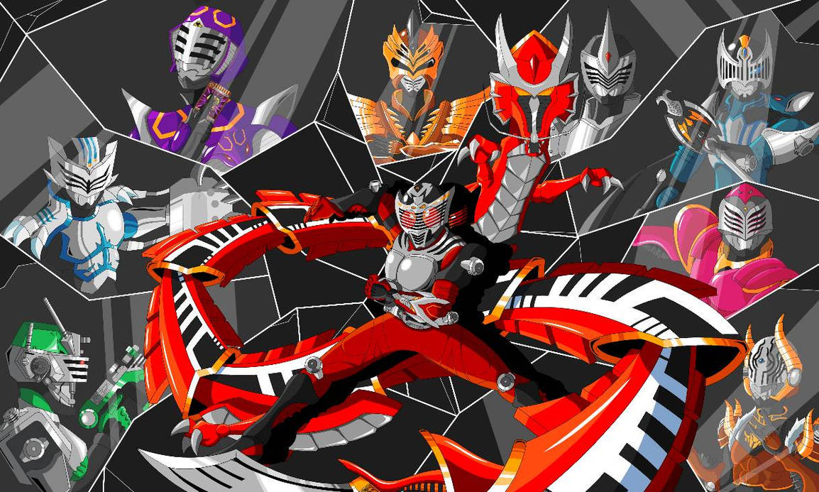 Ryuki All Rider Kamen rider ryuki by Phunter16 on DeviantArt