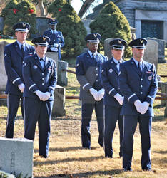 Air Force Funeral at Sleepy Hollow Cemetery