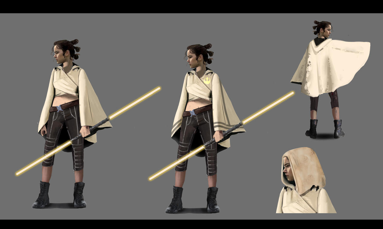 Rey Concept Art. by Dalirya on DeviantArt