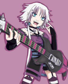 'You are challenged by Goth Rocker Homika!'