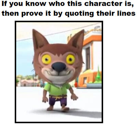 If You Know Wolfie Prove by Quoting