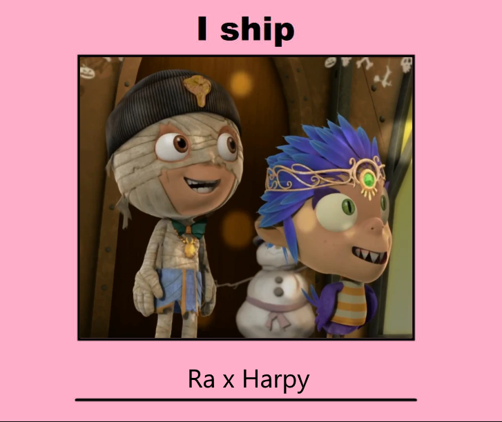 I ship Ra x Harpy
