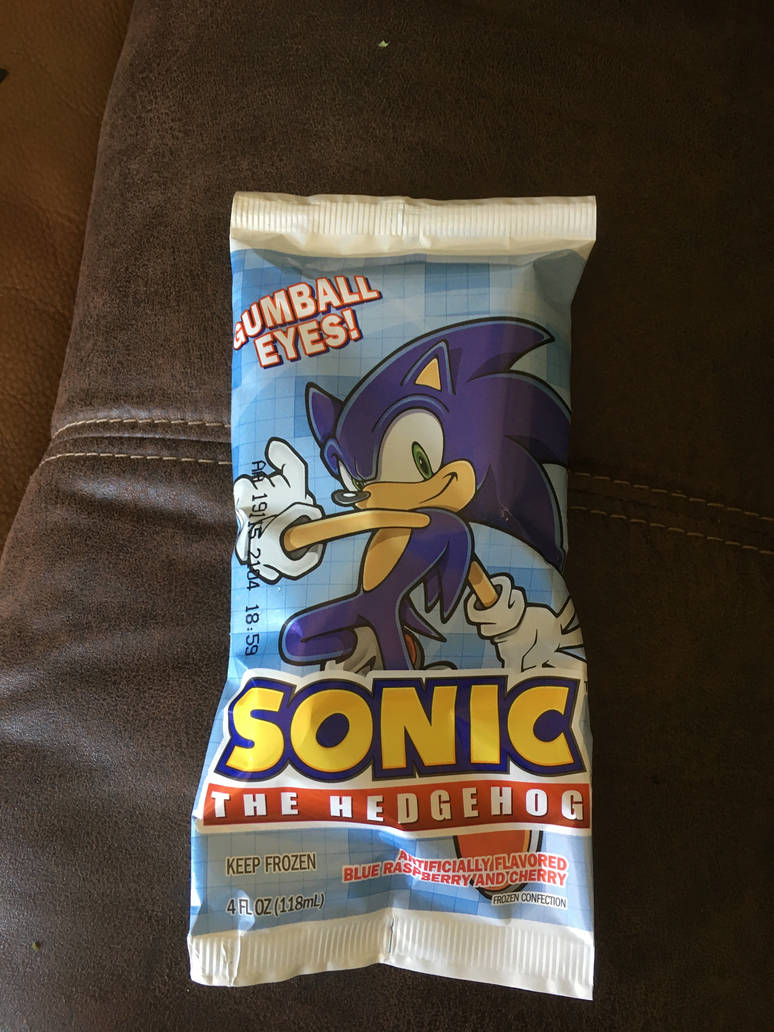 Sonic The Hedgehog Popsicle Wrapper by SunsetShimmerTrainZ1 on DeviantArt