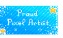 Proud Pixel Artist - Stamp