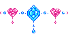 Crystals Divider by r0se-designs