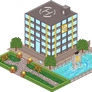 Pixel Art Town Project Submission