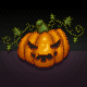 Pixel Art Halloween Pumpkin