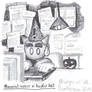 Paranoid: Wears a tinfoil hat