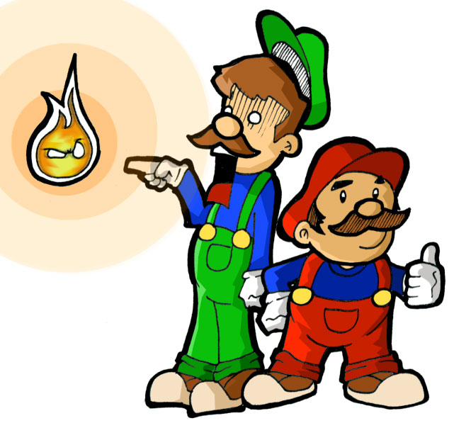 Luigi and Mario - Ghost