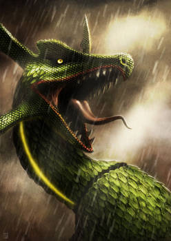 Realistic Rayquaza