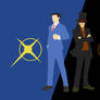 Professor Layton VS Phoenix Wright Wallpaper