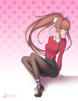 Just Monika.