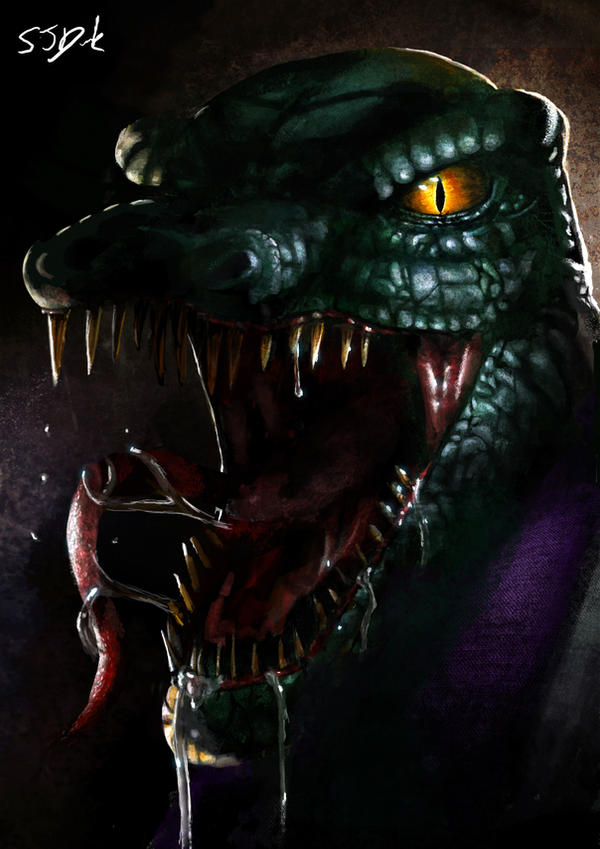 The Lizard by SamDenmarkArt on DeviantArt