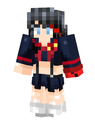 Ryuko R65 Skin Ryuko Matoi - Minecraft Skin by Yunexa on DeviantArt