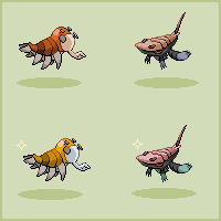 Fossil fakemon sprites