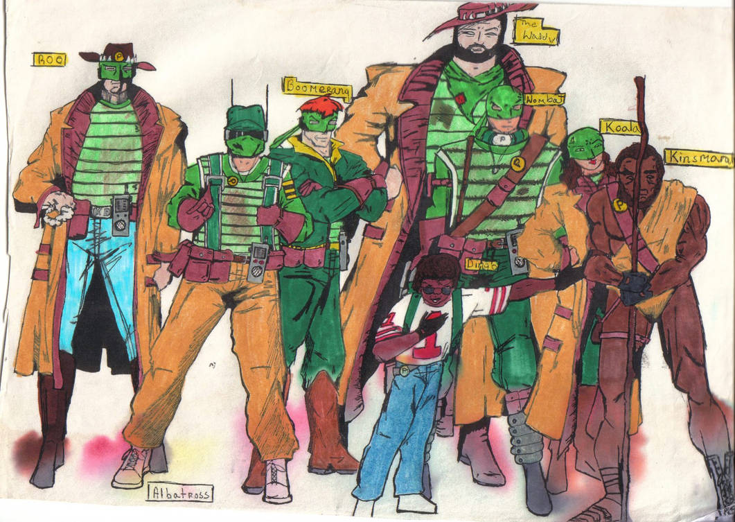 The Phantom Rangers by monkeeboi on DeviantArt