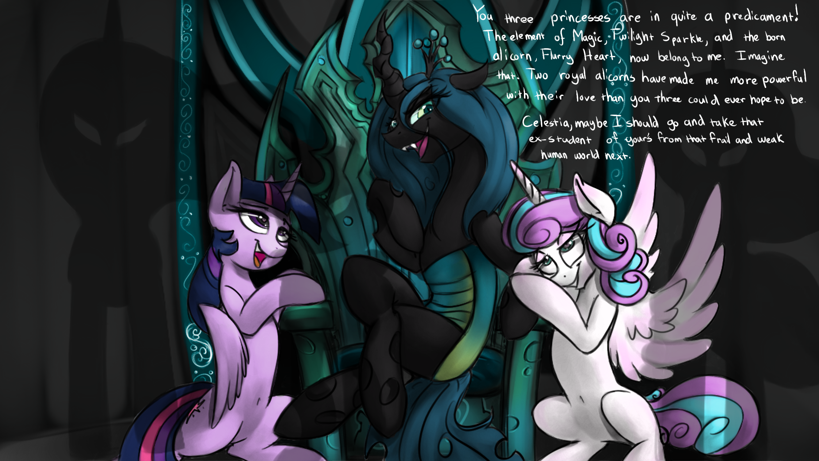 Chrysalis's Alicorn Slaves