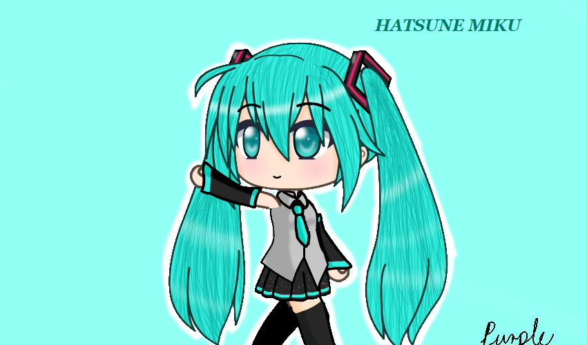 REPOSTED! Hatsune-Miku Gacha edit / ¡REPOSTEADO! Gacha edit de  Hatsune-Miku. (New)