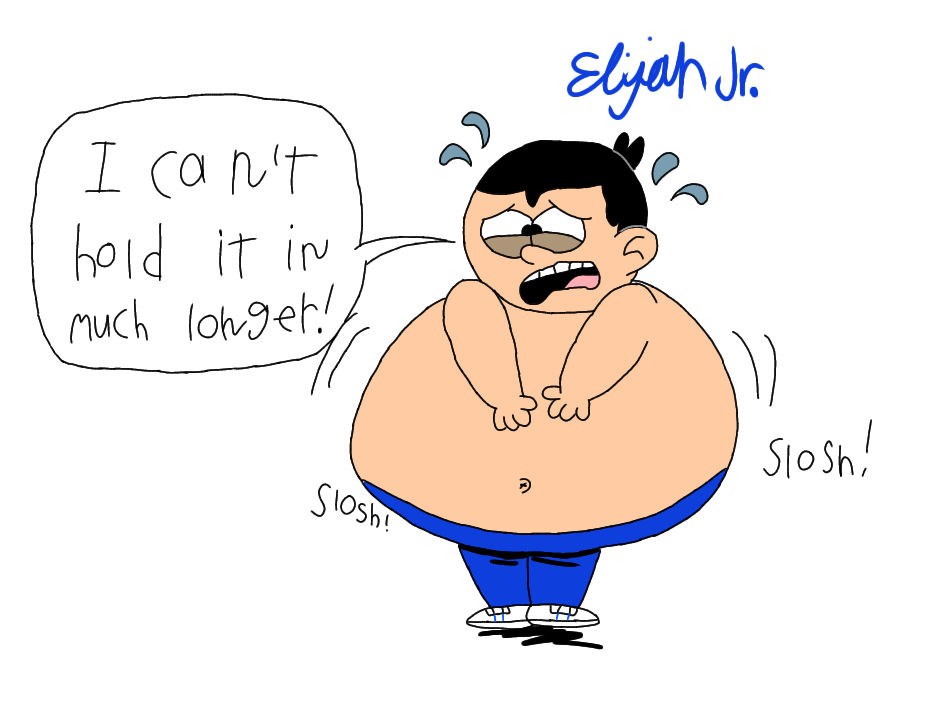 Sebastian's Bladder Belly Inflation by Elijahizthebest234 on DeviantArt