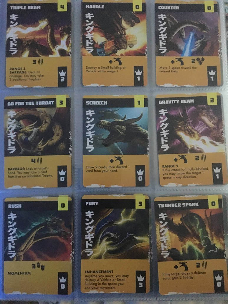 Godzilla Rage Cards Godzilla cards part 1 by HarlemShake256 on DeviantArt