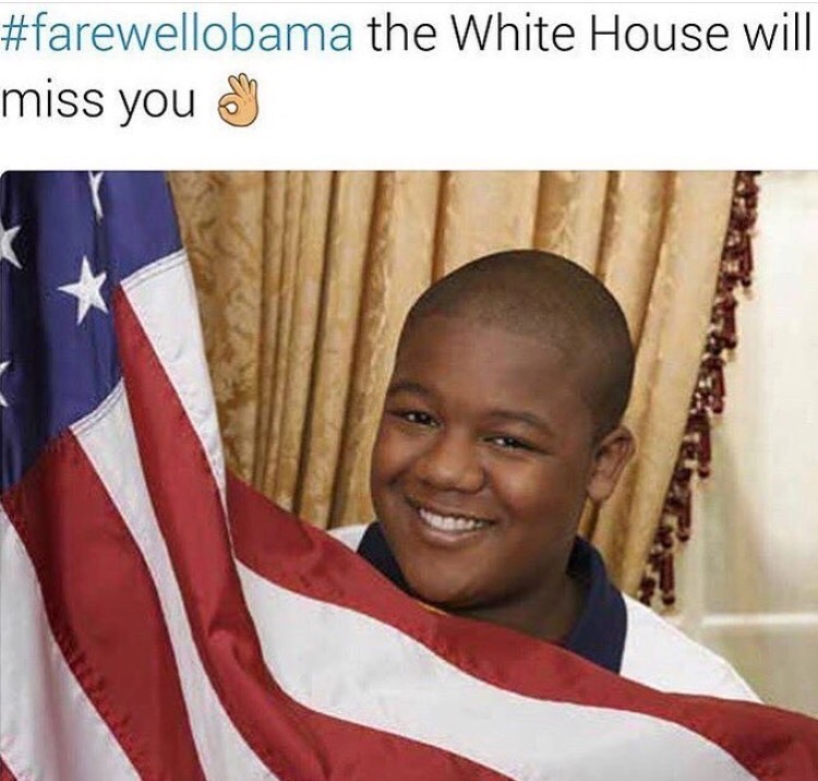 Cory will miss you Obama