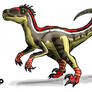Jurassic Park III Velociraptor alpha