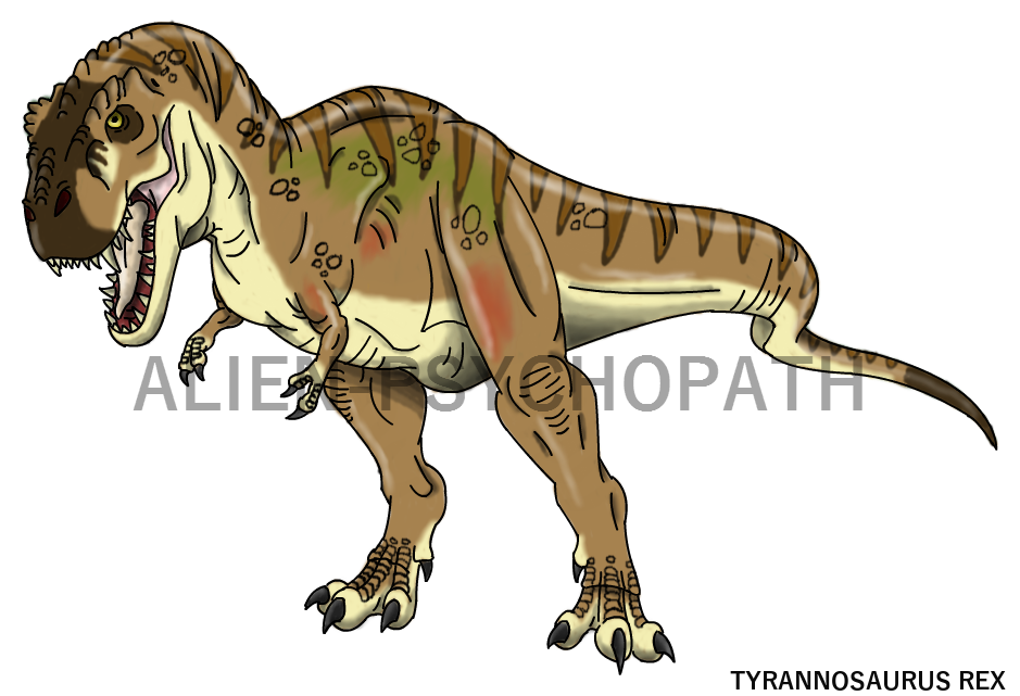 Jurassic Park: Female Tyrannosaurus rex by Alien-Psychopath on DeviantArt