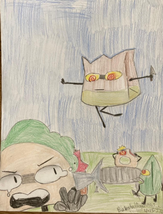 Bfb Hand Draw Draw the Squad: BFB maniac AU addition by l0calgayb1tch on DeviantArt
