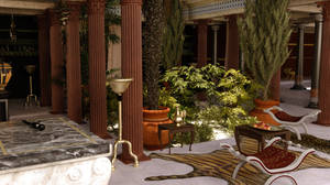 The lanistas villa rendered