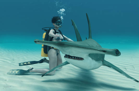 Jessica and the shark
