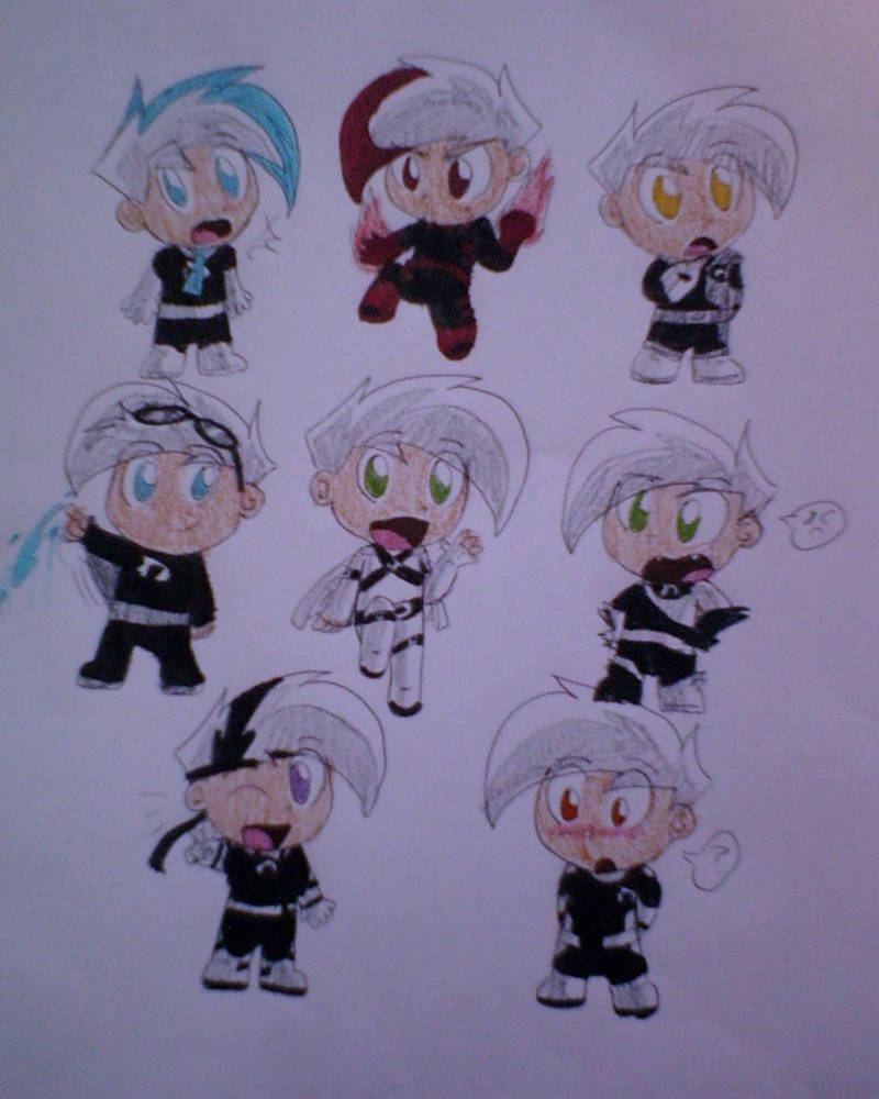 Elements Chibis by PoisonIVy10 on DeviantArt