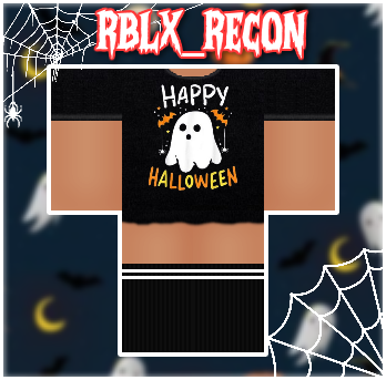 HAPPY HALLOWEEN! Oversized Tee Outfit by RBLXRECON on DeviantArt