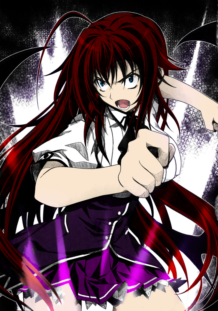 Rias from High School DxD by fatalgod23 on DeviantArt.