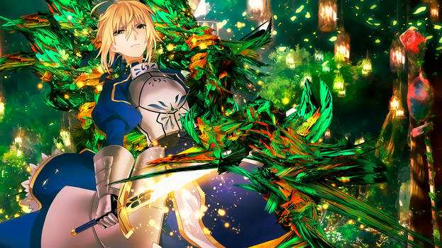 Saber Wallpaper (1366-768)