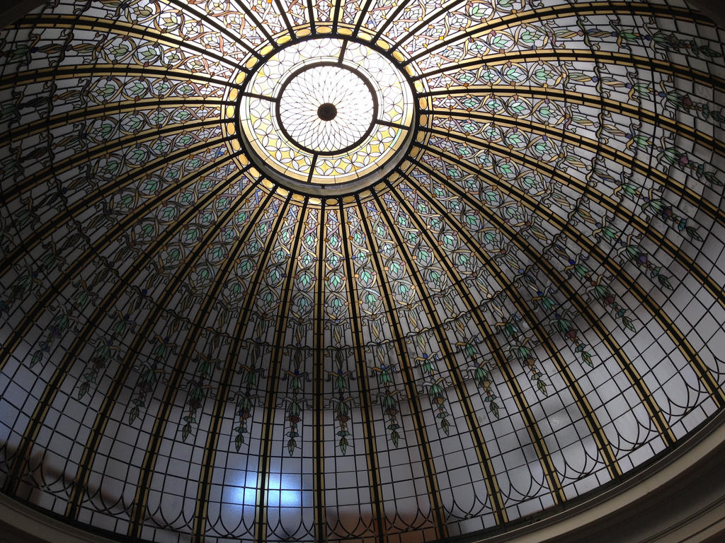 Stained Glass Dome Ceiling By Percyjackson8299 On Deviantart